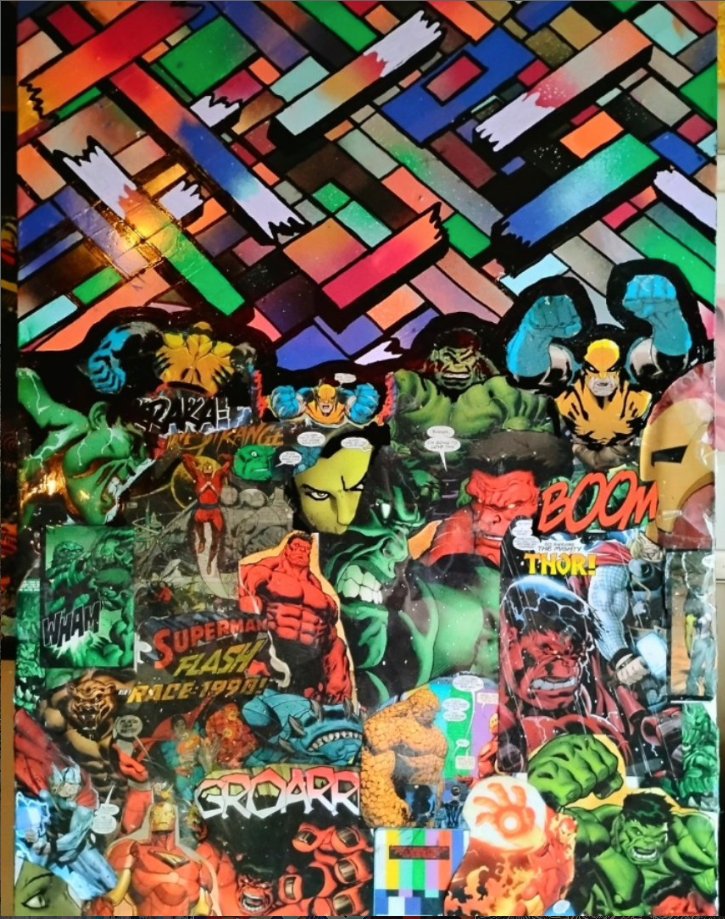 Hero Stack: Pop Art Collision